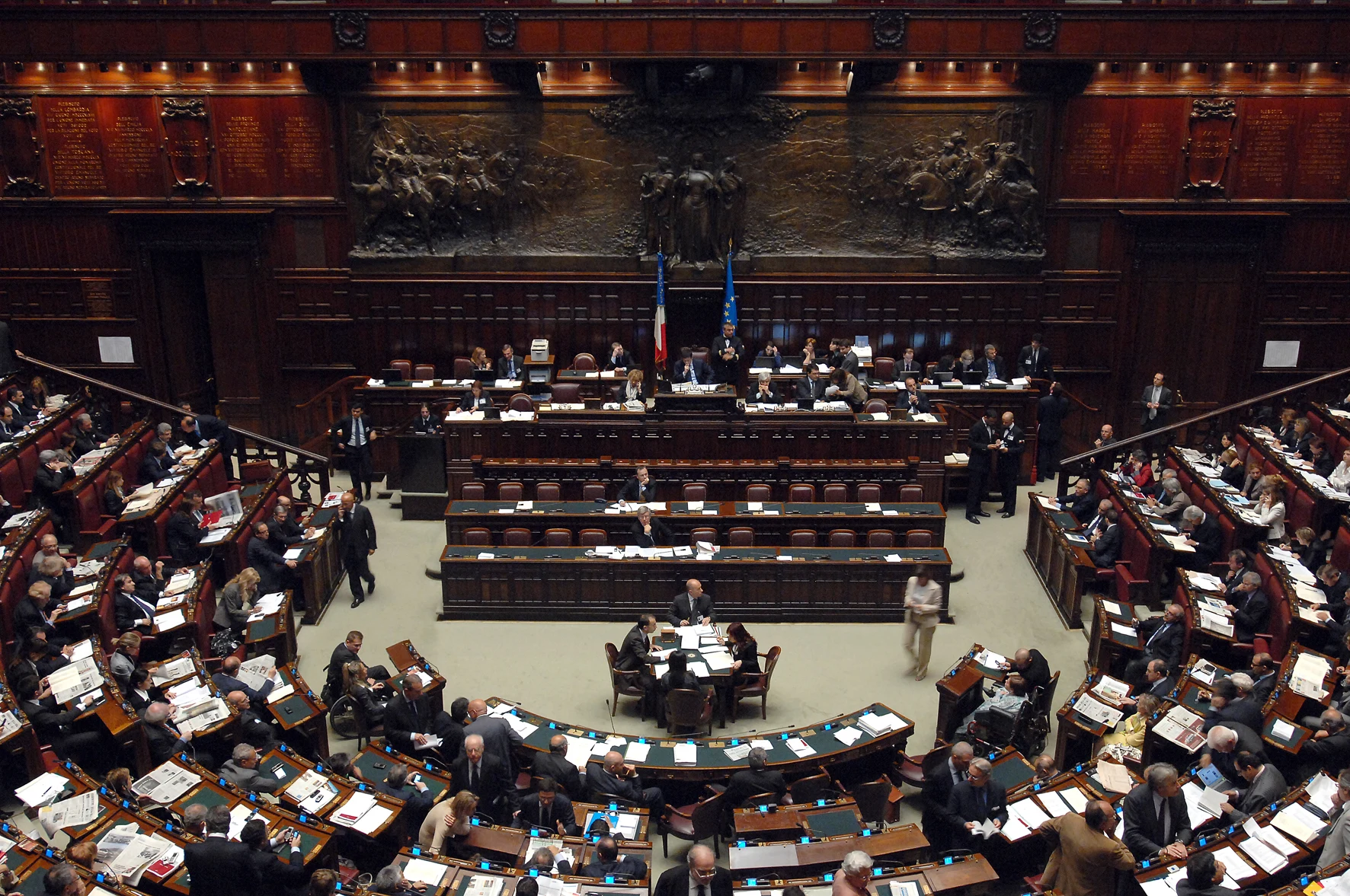 Aula della Camera dei deputati · Roma